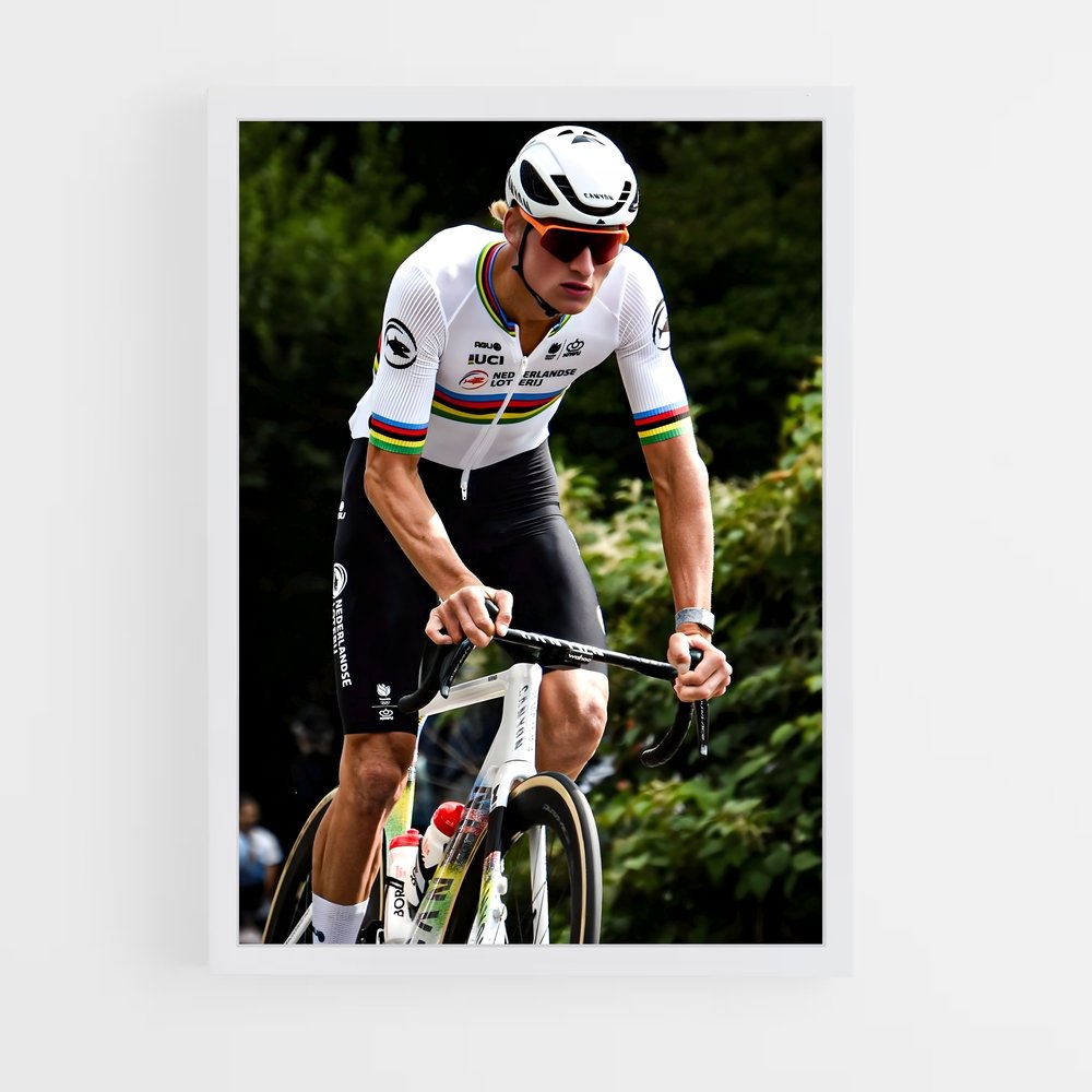 Poster L'Ascension de Mathieu – affiche Cyclisme (vue 3)